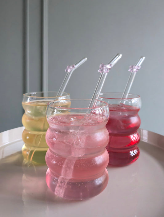 BLACKFRIDAY - 3 GLAZEN + 3 RIETJES (CADEAU)