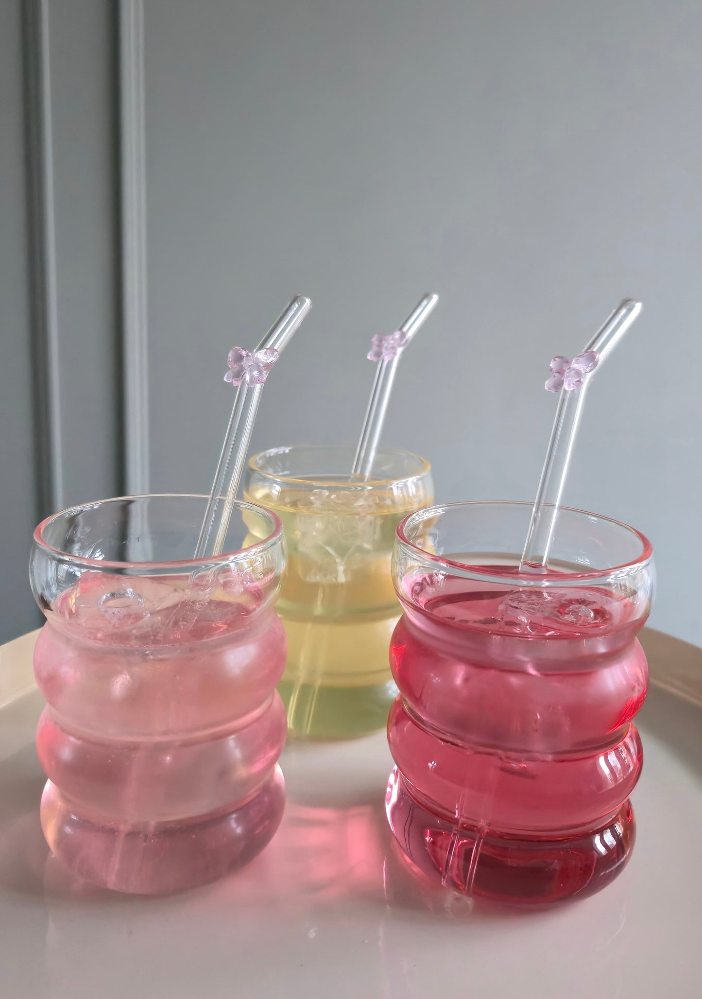 BLACKFRIDAY - 3 GLAZEN + 3 RIETJES (CADEAU)